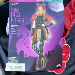 Edgy Red Hood Costume 