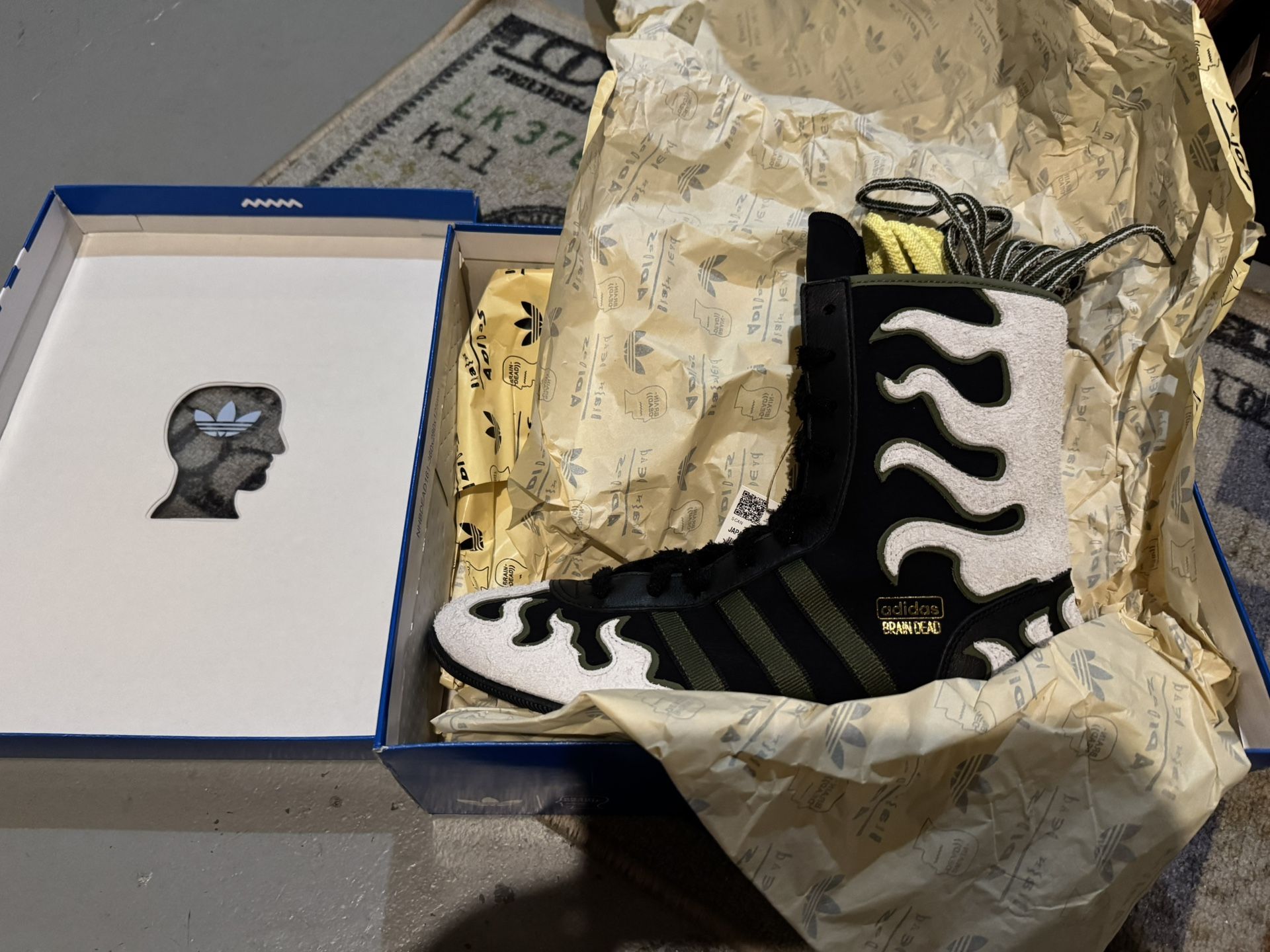 Adidas Japan High “Brain Dead” Collab