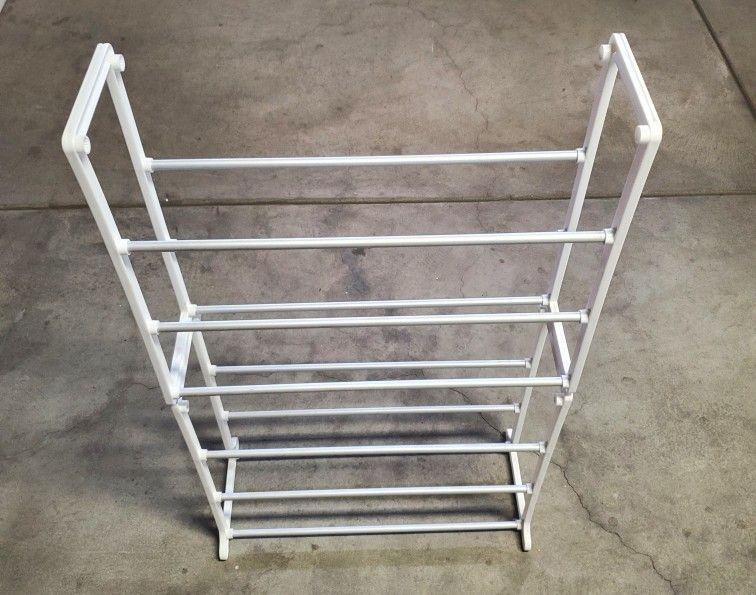 21-Pair Standing Shoe Rack