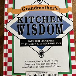  Grandmother Kitchen  Wisdom  Book