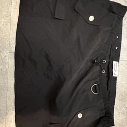 Black Cargo Women’s Skirt Size Large 