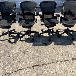 Herman Miller Aeron Chairs