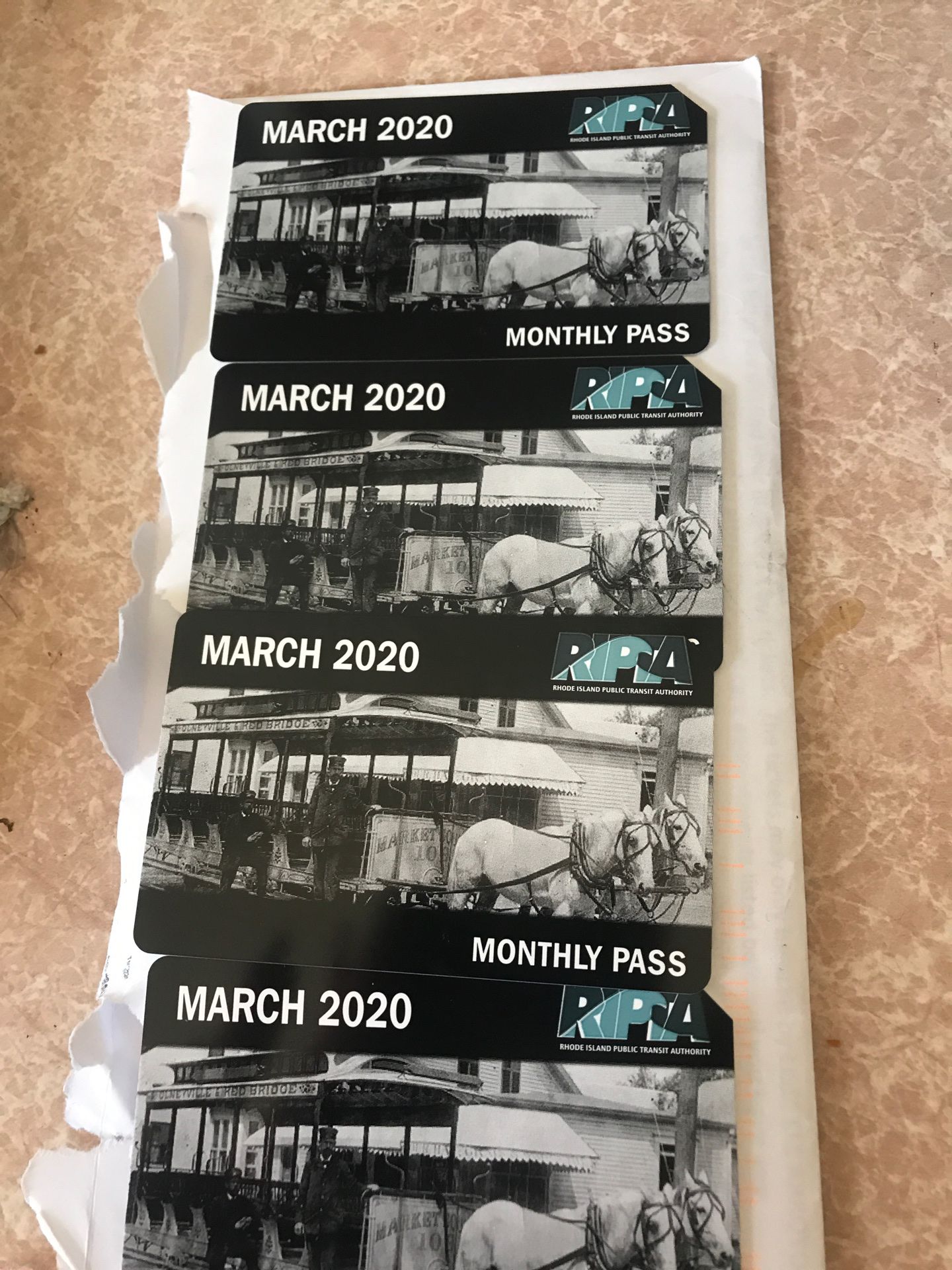 March bus pass