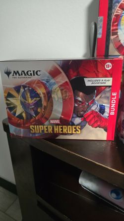 Magic The Gathering Marvel Super Heroes bundles (4)