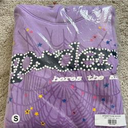 Purple Spider Hoodie
