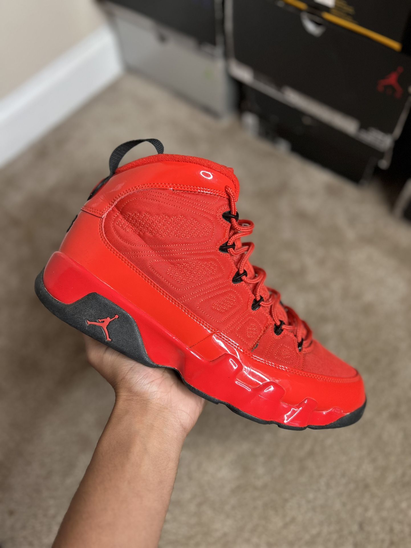 Jordan 9 Chile Red
