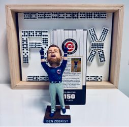 Chicago Cubs Ben Zobrist Bobblehead SGA 4/11/26