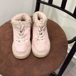 Carters Light Pink Boots (8 Toddlers)