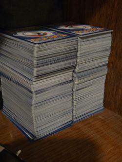 Large Lot of Pokémon Trading Cards