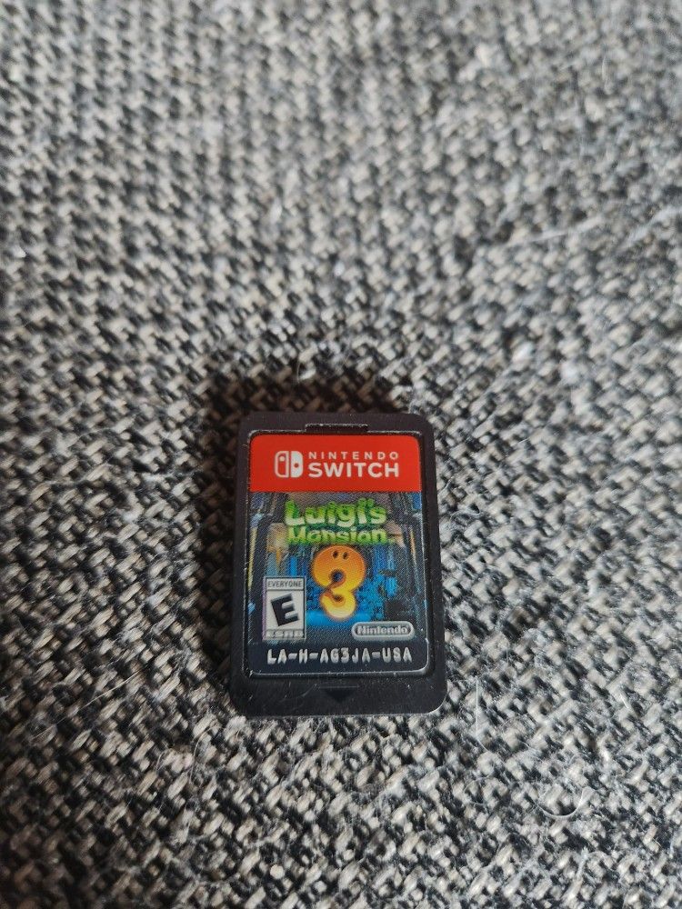 Luigis Mansion Nintendo Switch Game