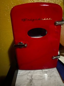 Vintage miniature fridge