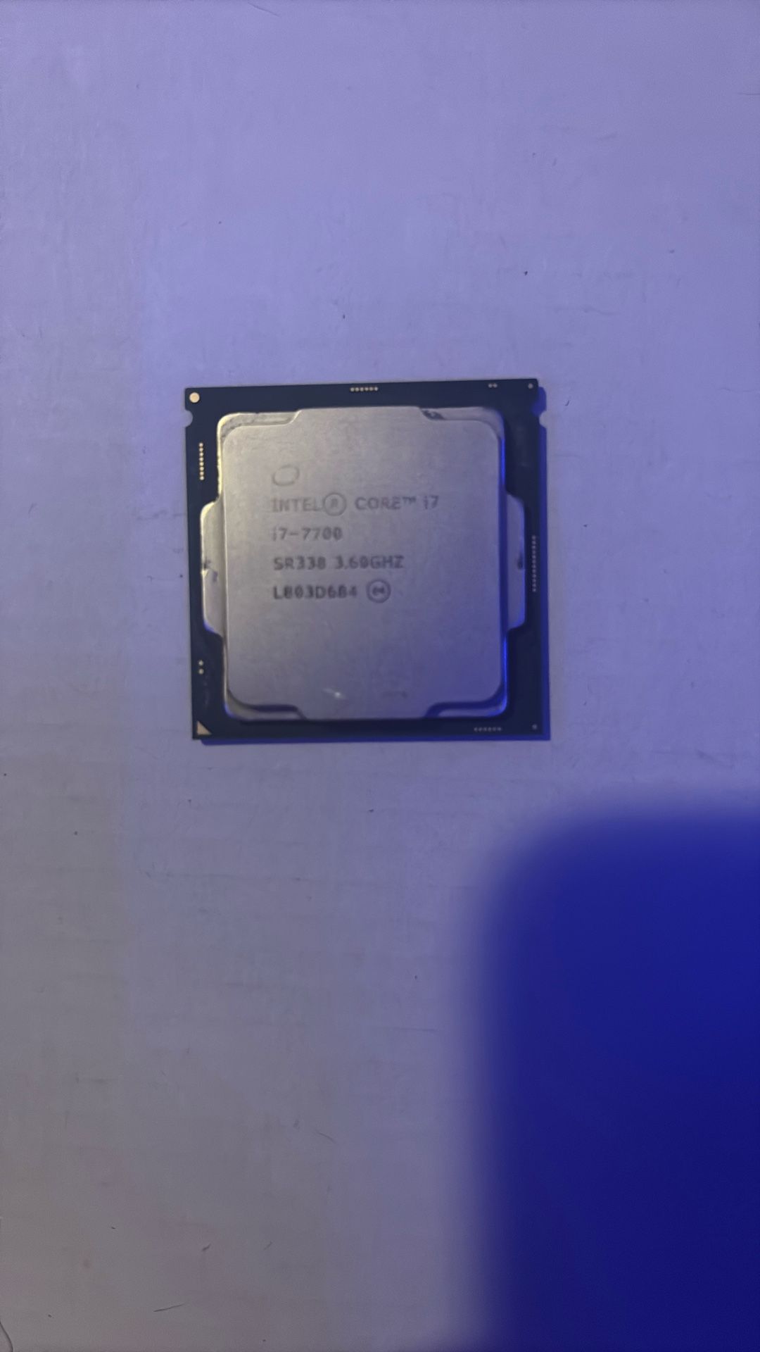 Intel i7-7700 3.6Ghz Quad Core