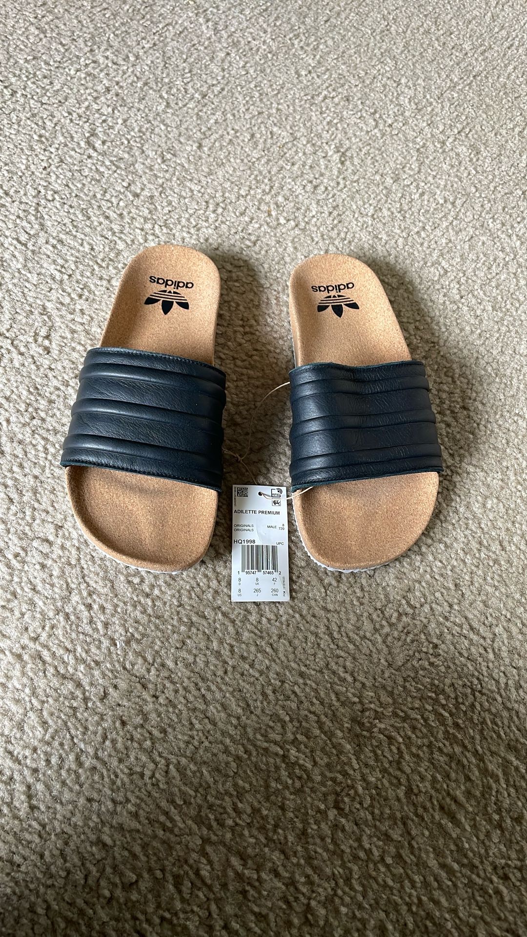 Adidas Adilette Slides (Men’s Size 8)