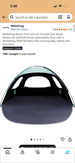 Baby tent. Blackout beach dome.