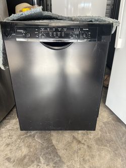 Black Bosch 24” Dishwasher 
