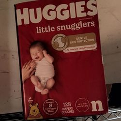 Huggies Diapers newborn $30