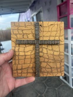 Handmade Carved Cross