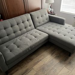 Grey Corner Couch