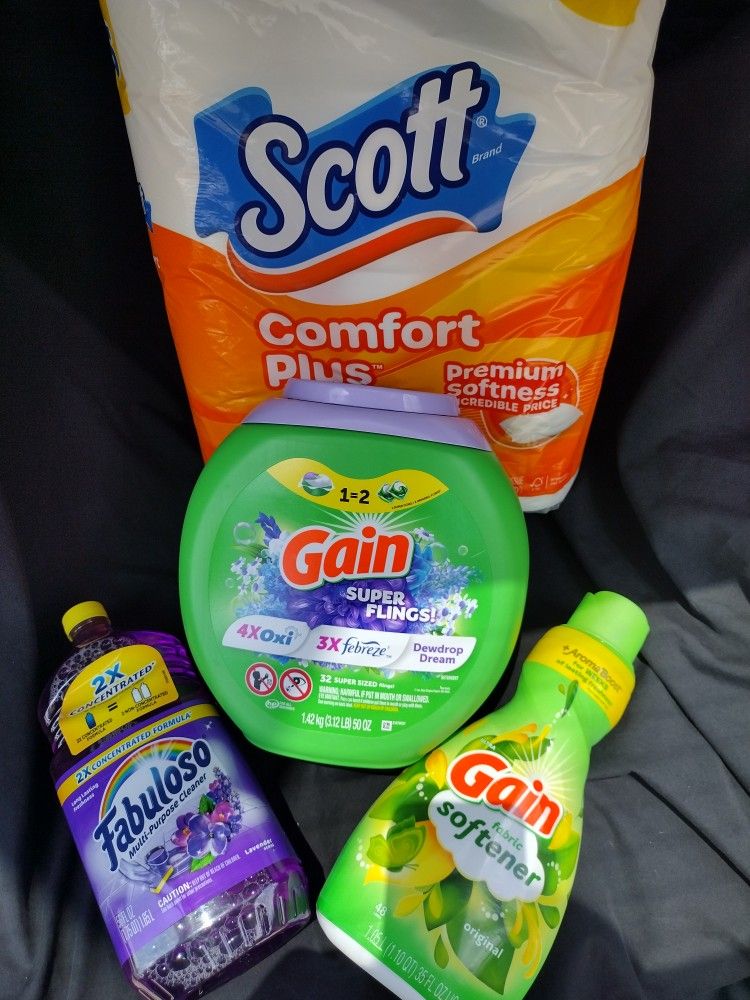 Gain Flings Laundry Detergent Bundle $25