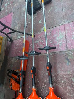 Echo straight shaft trimmer like new as is $180  each