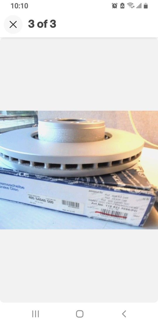 Audi·A6 Quattro·2005 2011 0 500 Disc Brake Rotor Front - Meyle newAudi·A6 Quattro·2005 2011 0 500 Disc Brake Rotor Front - Meyle new