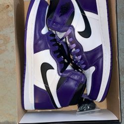 jordan 1 fort purple sz10.5