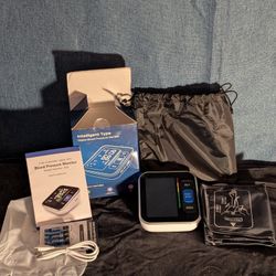 Blood Pressure Monitors for Home Use Upper Arm, Accurate Cuff 8.7”-15.7” Monitor with Large Backlight Display 2 Users 240 Sets Memory & HR Detection, 