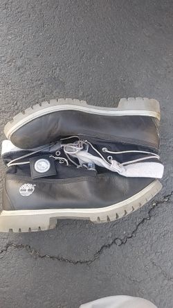 Timberland work boots all leather size 11 mens