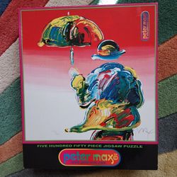 Peter Max 550 Piece Jigsaw Puzzle  - New In Sealed Box 