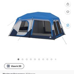 Ozark Trail 10 Person Pop Up Tent 