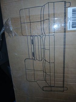 New Black sofa