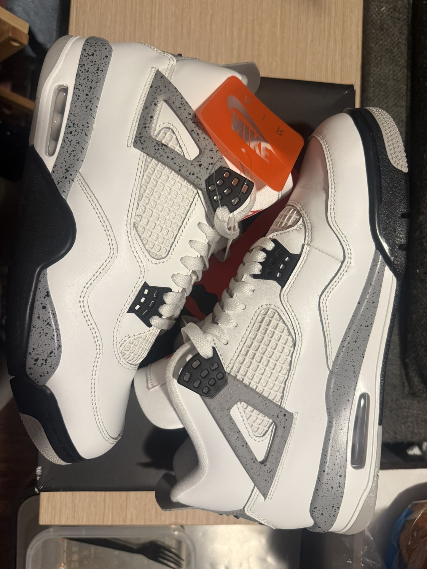 Jordan White Cement 4 2025 Size 10.5