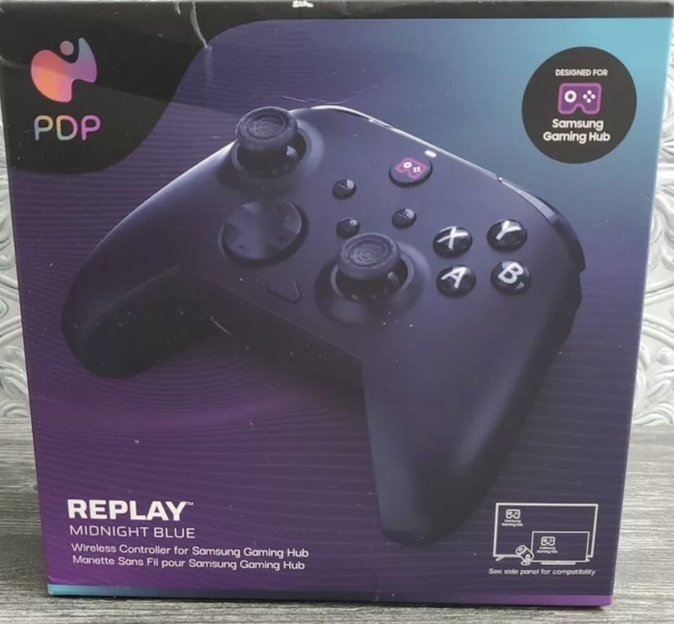 PDP - Replay Wireless Controller for Samsung Gaming Hub - Midnight Blue  Open box item appears new!  The PDP Replay Wireless Controller is designed fo