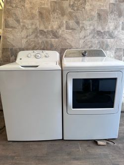 GE washer and dryer laundry