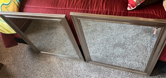 (2) Wall Mirrors - 32” x 26”