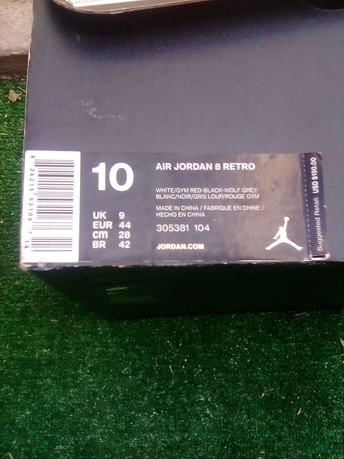 Air Jordan 8 Retro Size:10