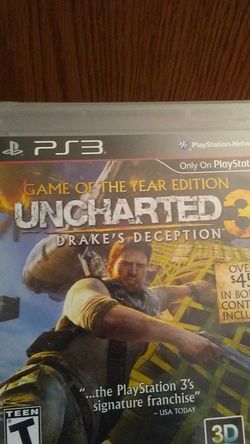 Uncharted 3 on ps3