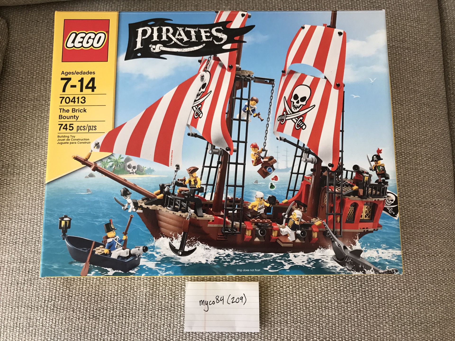 binde kandidat Articulation Lego Pirates 70413 The Brick Bounty ~Brand New & Sealed~ Retired Firm Price  Pick Up Only for Sale in Brea, CA - OfferUp