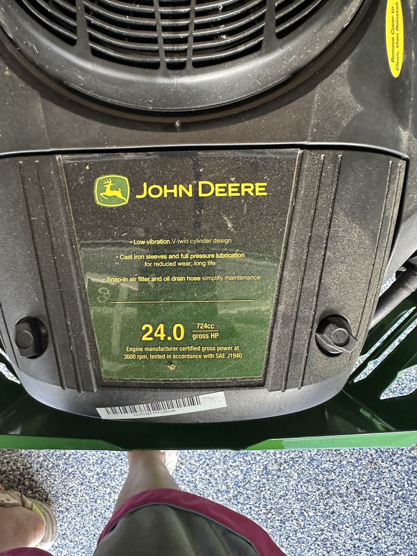 John Deere Z515e