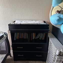Changing Table With Drawers