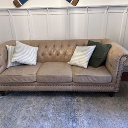 Leather  Couch