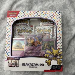 Pokemon 151 Alkazam ex box