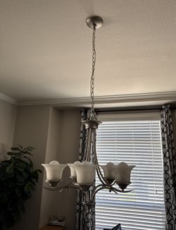 Silver Chandelier