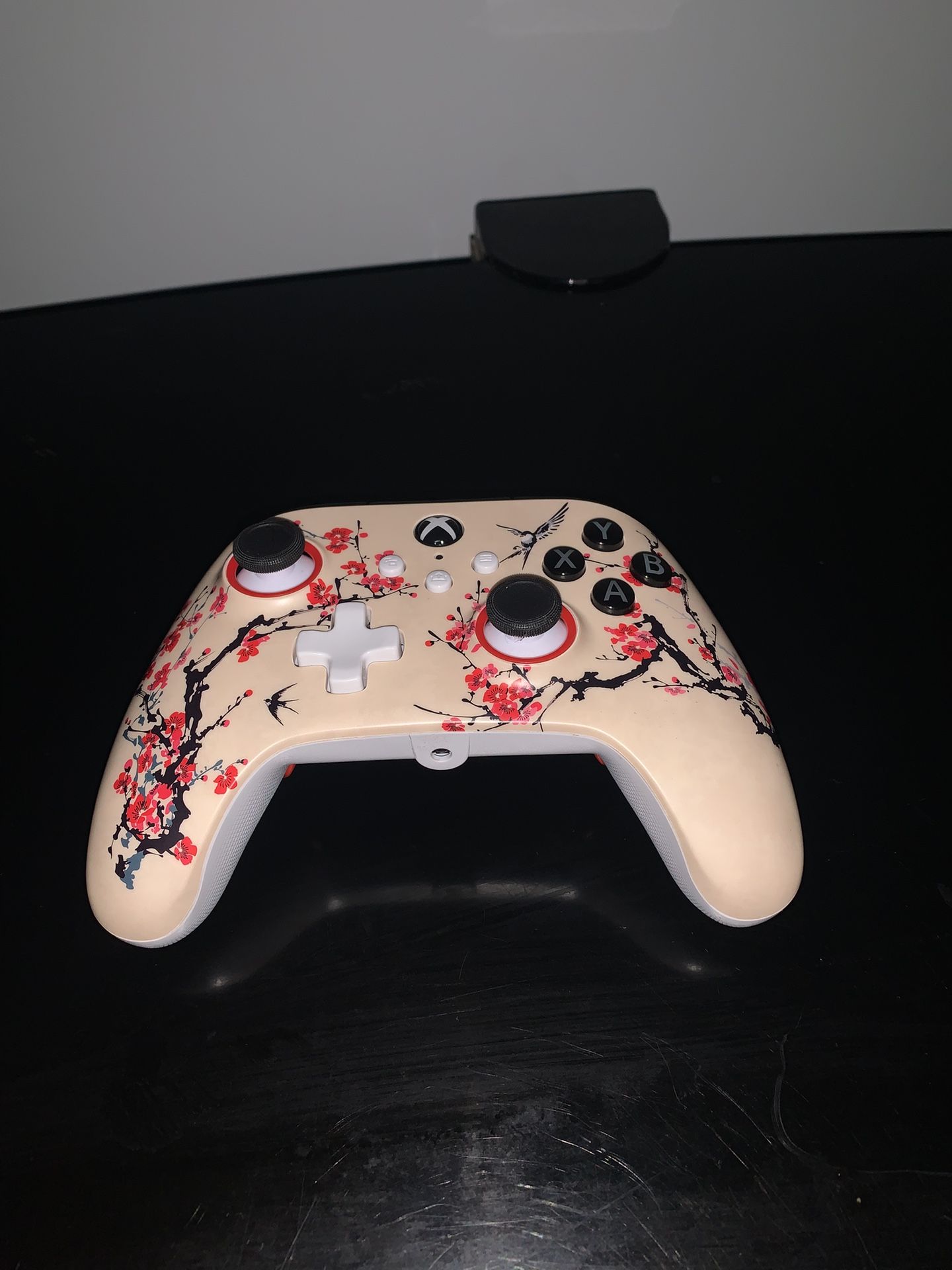 Pro Xbox Controller – White and Light Brown, Great Condition!