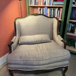 Antique French Armchair / Bergère Chair