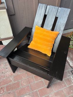 Solid wood Adirondack patio chairs