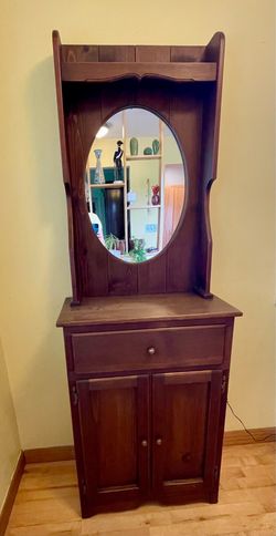 Vintage mirrored cabinet
