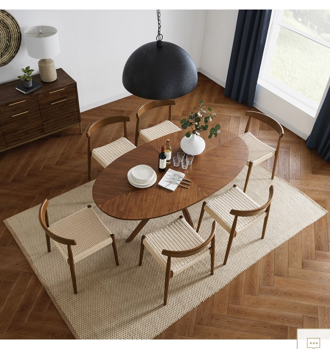 OVAL DINING TABLE