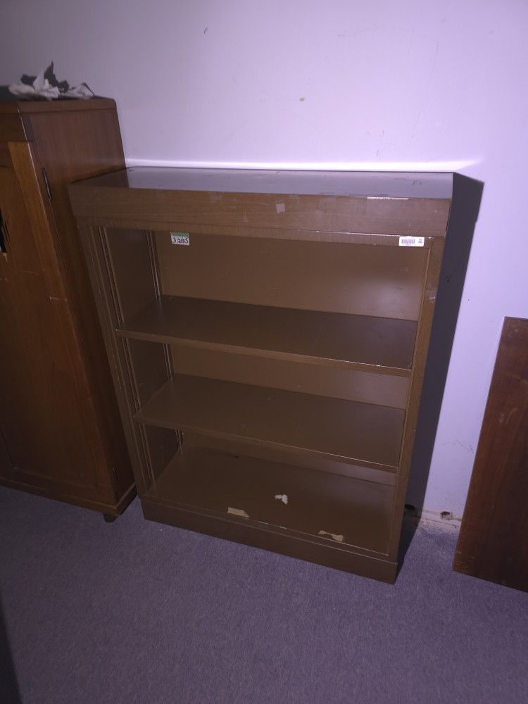 Industrial Metal Bookshelf 