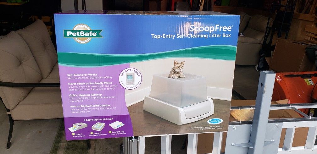 Self Cleaning Litter Box